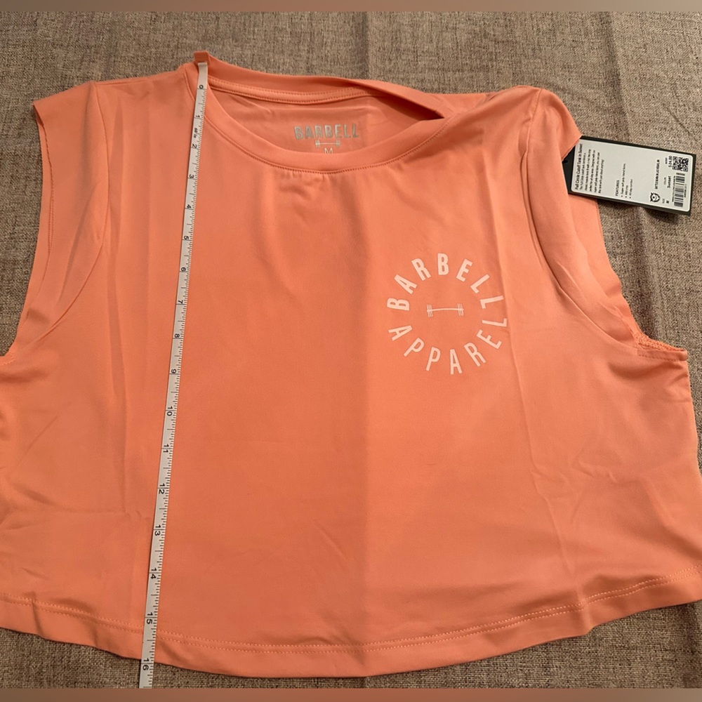 Barbell Apparel Peach Tank Top